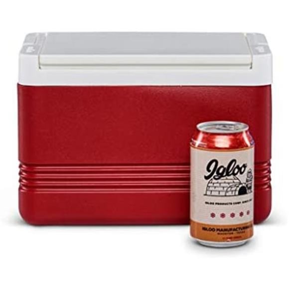 Igloo Legend 6-Can Cooler, Red, 5 Qt - Picture 7 of 10